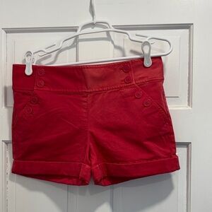 Juicy Couture Coral High Waist Women's Shorts